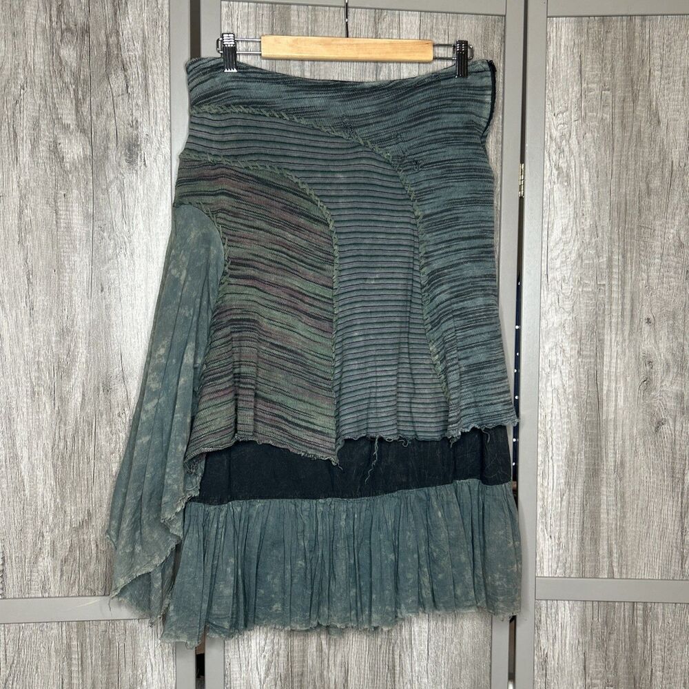 Jayli Skirt Size XL Hippie Boho Layered Made in Nepal